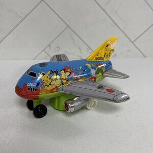 Pokemon ANA Airlines 2004 Pull Back Airplane Plane Toy Japanese Nintendo - READ